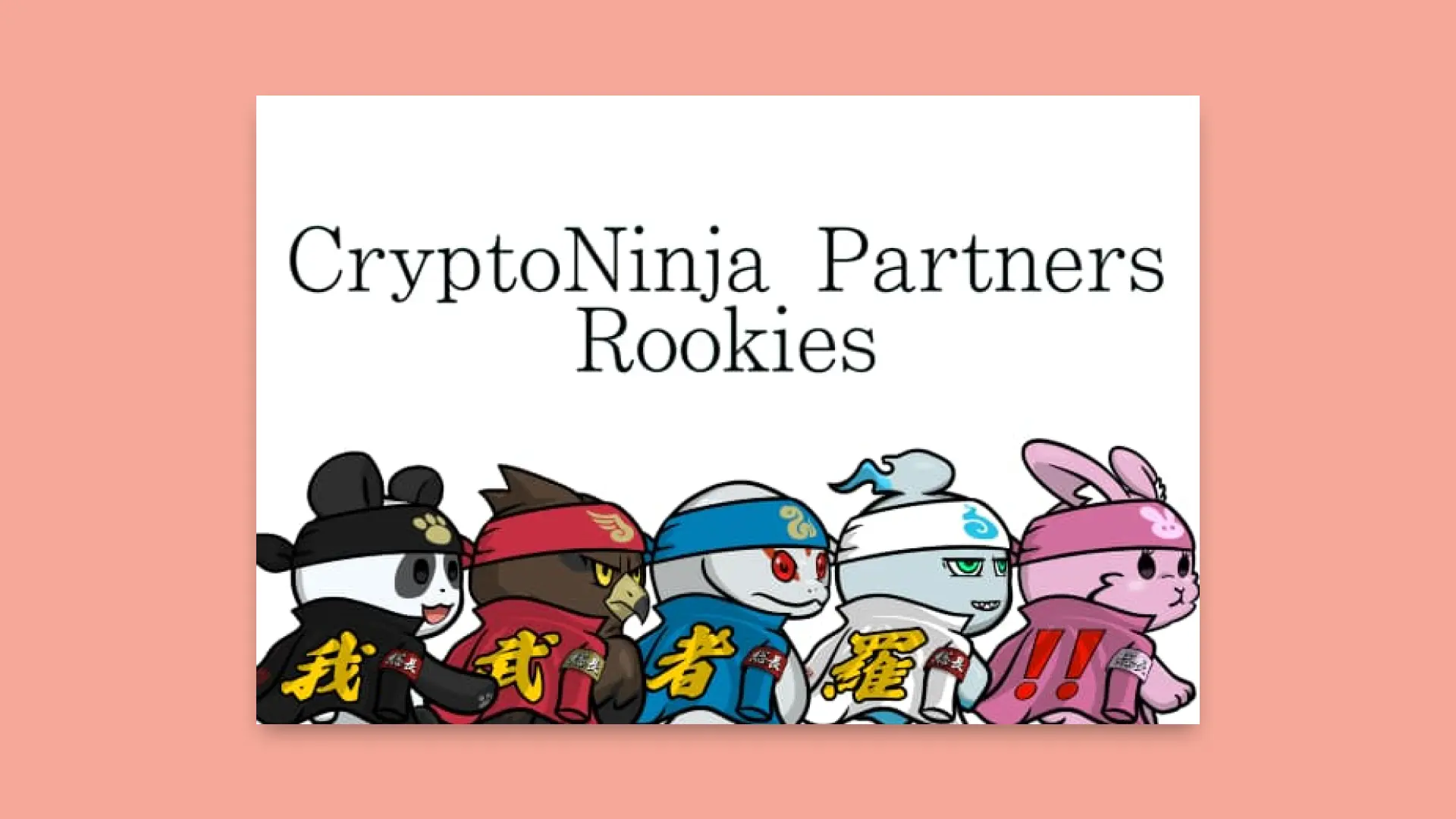 CryptoNinja Partners Rookies
